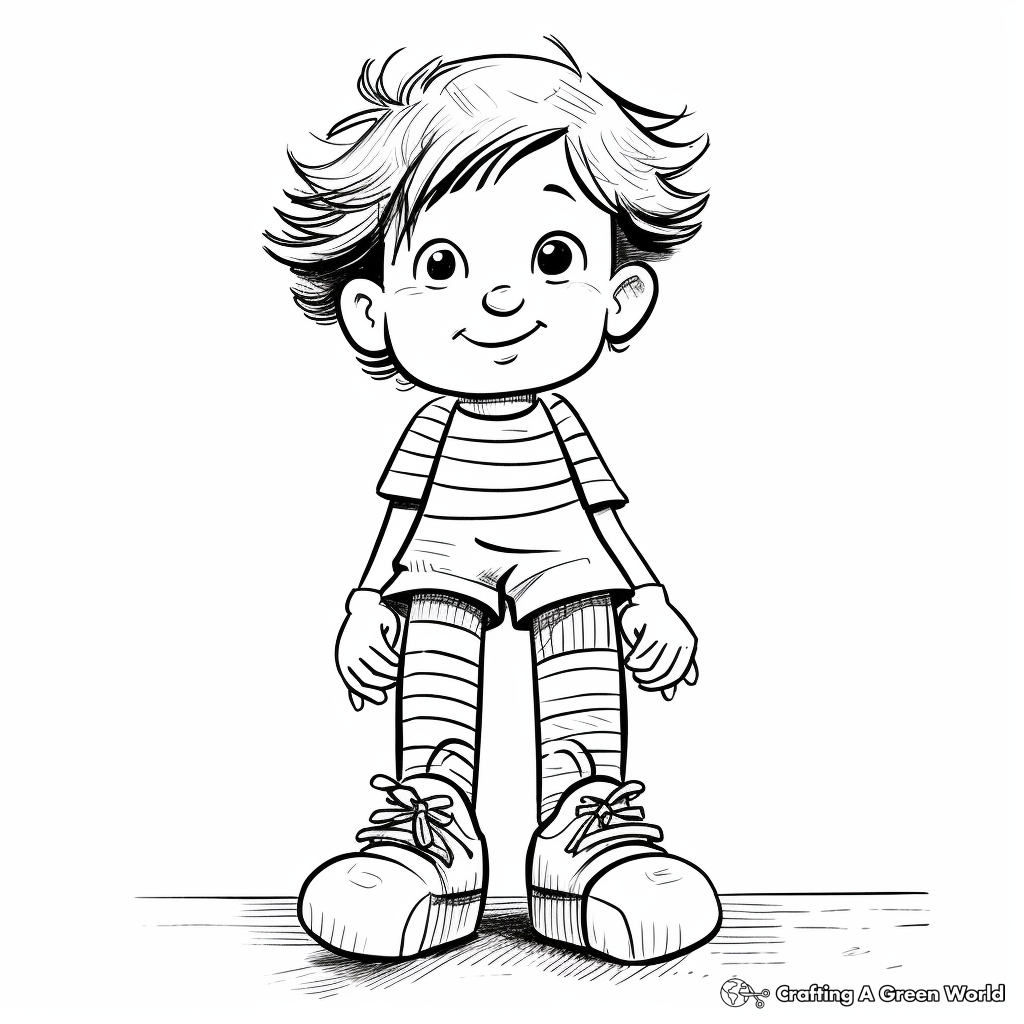Bobby Socks Coloring Pages for a Blast from the Past 2