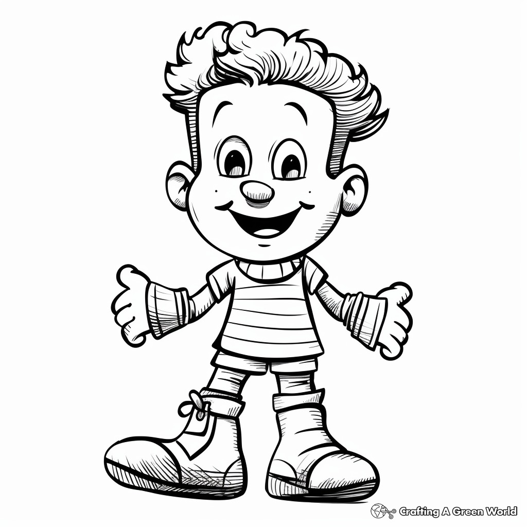 Bobby Socks Coloring Pages for a Blast from the Past 4