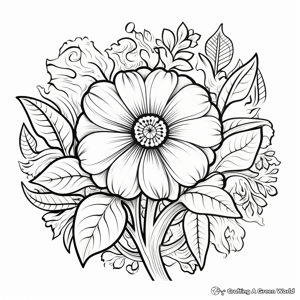 Bold and Beautiful: Empowering Words Coloring Pages 1