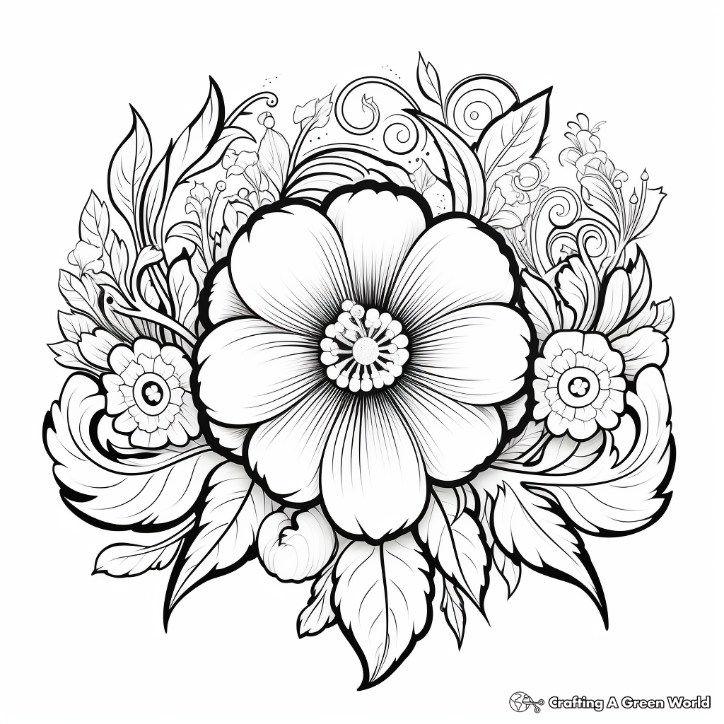 Bold and Beautiful: Empowering Words Coloring Pages 2