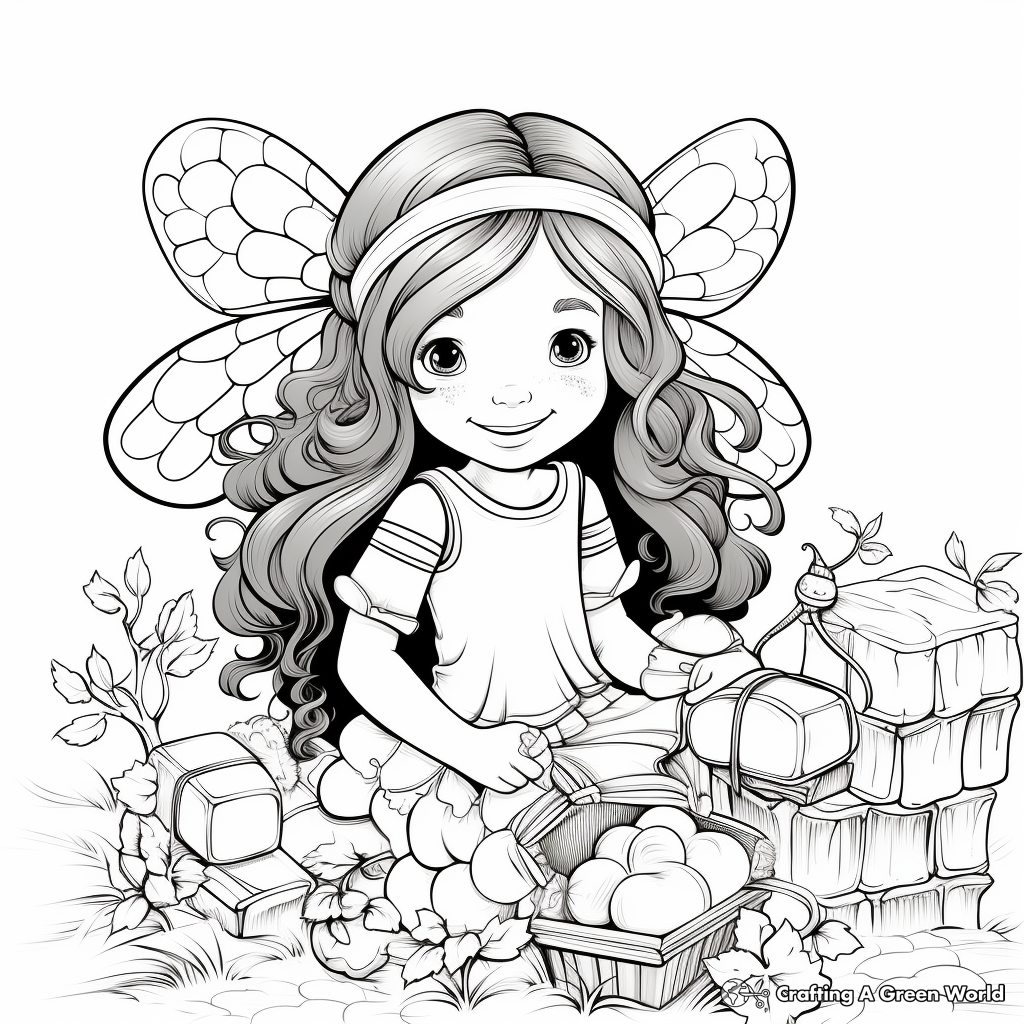 Bountiful Honeycomb Coloring Pages 1