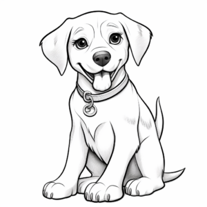 Brave Dog Rescue Coloring Pages 4