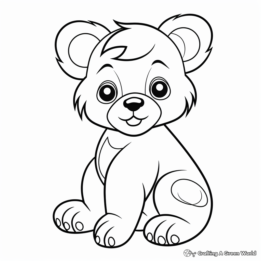 Brown Bear, Brown Bear Themed Coloring Pages 3
