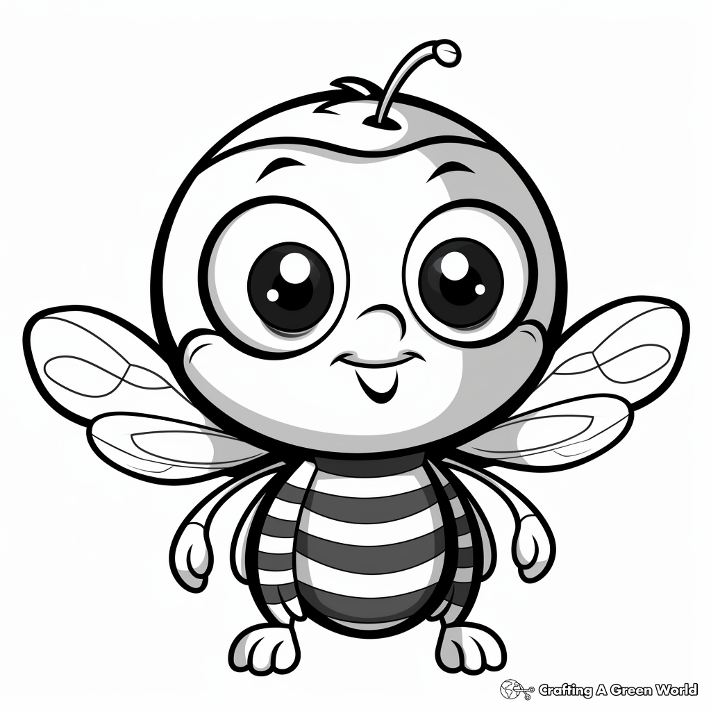 Bumblebee Lifecycle Coloring Pages 1
