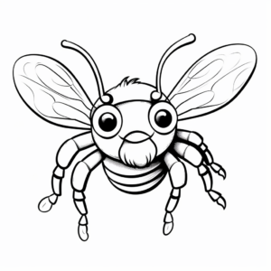 Bumblebee Lifecycle Coloring Pages 3