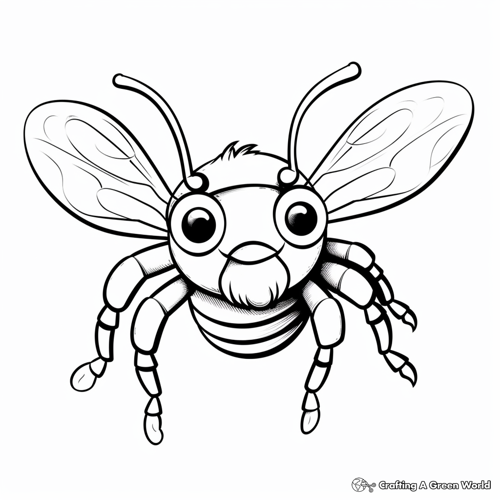 Bumblebee Lifecycle Coloring Pages 3