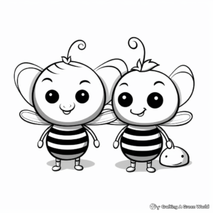 Busy Little Bees Coloring Pages 2
