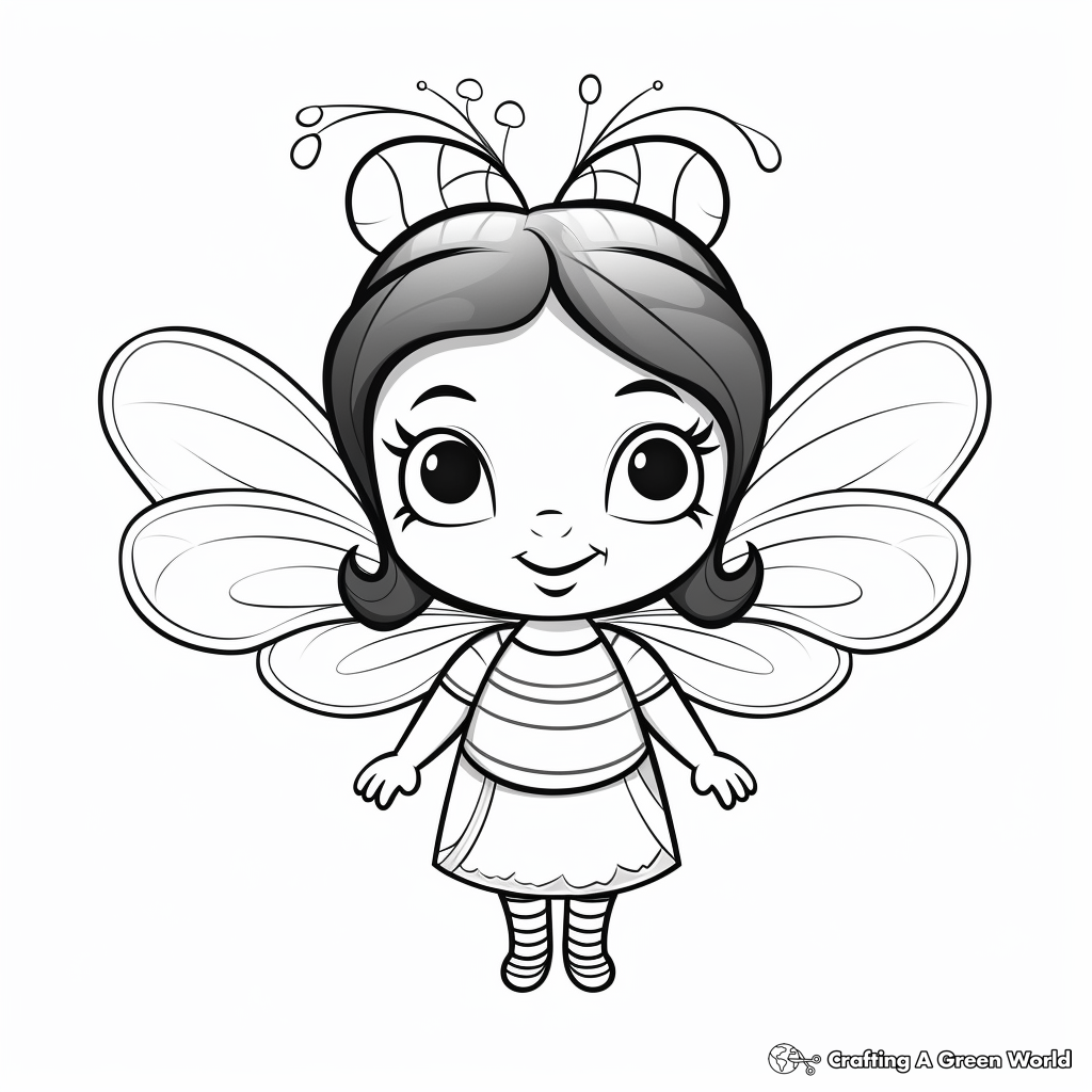 Buzz-Worthy Queen Bee Coloring Sheets 2