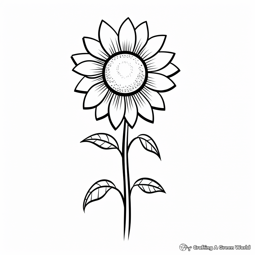 Calming Lavender Flower Coloring Pages 3