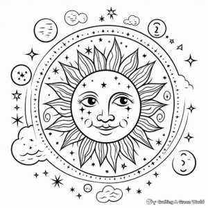 Captivating Constellations Coloring Pages 3