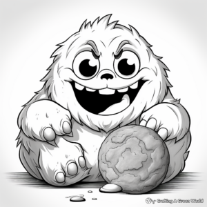 Chewy Cookie Coloring Pages 4