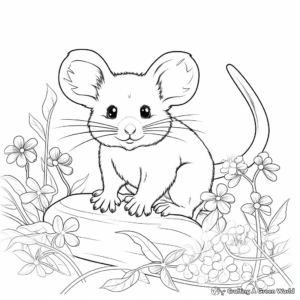 Children’s Favorite Australian Pygmy Possum Coloring Pages 2