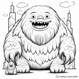Chimeric Beast Coloring Pages 1