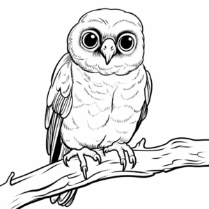 Chipping Sparrow Coloring Pages for Kids 4