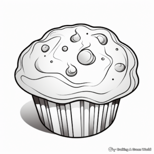 Chocolate Chip Cookie Delight Coloring Pages 3