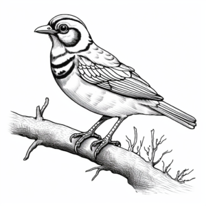 Classic Blue Jay Coloring Pages 3