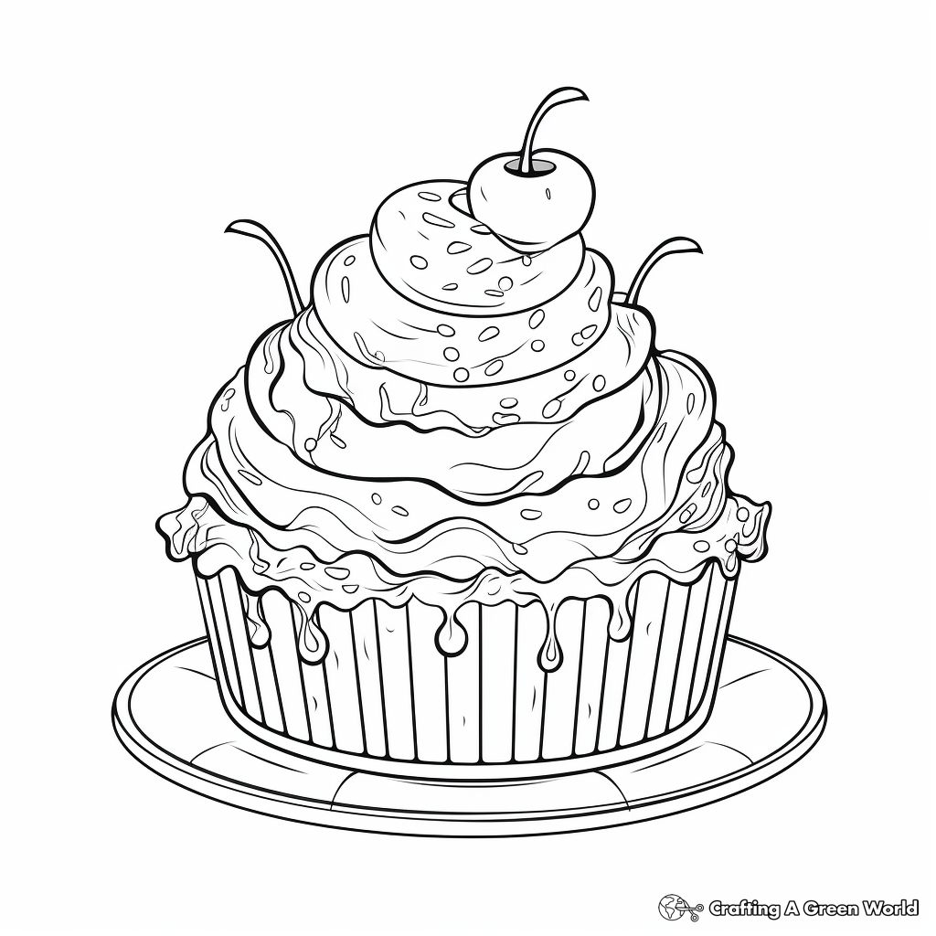 Classic Neapolitan Ice Cream Coloring Pages 4