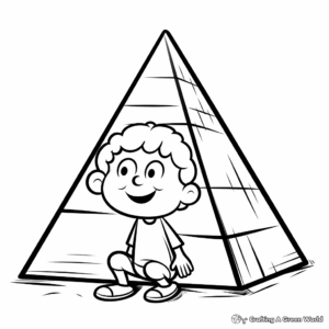 Classic Trapezoidal Pyramid Coloring Pages 2