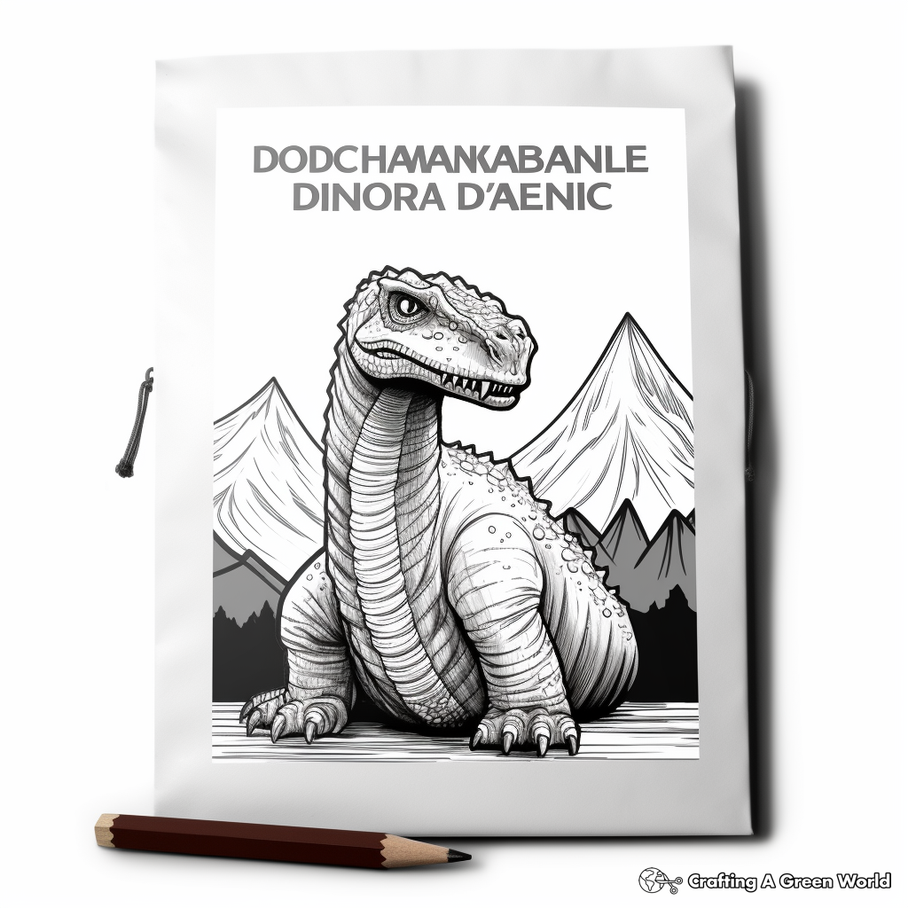 Color-By-Number: Dinosaurs and Volcanoes Edition 4