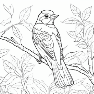 Color-By-Number: Dove Coloring Pages for the Young Learners 1