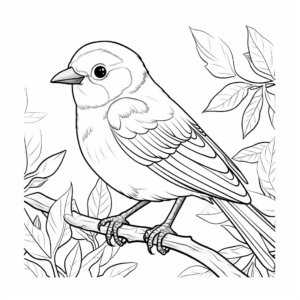 Color-By-Number: Dove Coloring Pages for the Young Learners 3