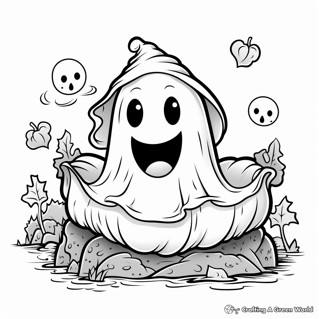 Color Me Hot: Ghost Pepper Coloring Sheets 4