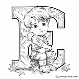 Color Your Name Alphabet Coloring Pages 3
