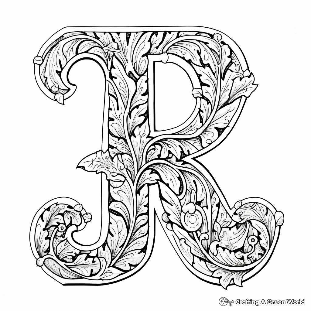 Color Your Name Alphabet Coloring Pages 4