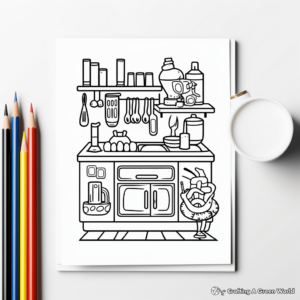 Colorful Bar Magnet Coloring Pages 2