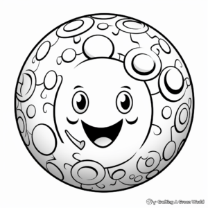 Colorful Bubble Sphere Coloring Pages 3