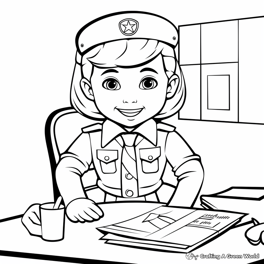 Coloring Pages for Administrative Officers Day 3