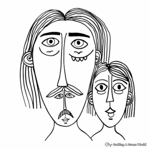 Coloring Pages of People with Big Noses 1