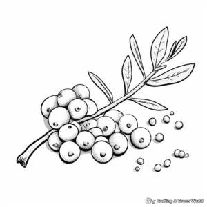 Coloring Pages of Whole and Split Peas 4