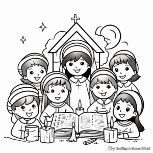 Commemorative All Saints Day Martyrs Coloring Pages 3