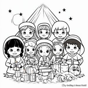 Commemorative All Saints Day Martyrs Coloring Pages 4