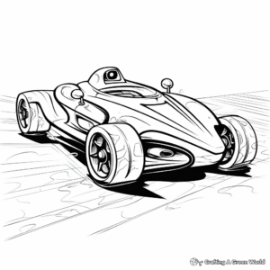 Concept Race Car Coloring Pages for Dreamers 2