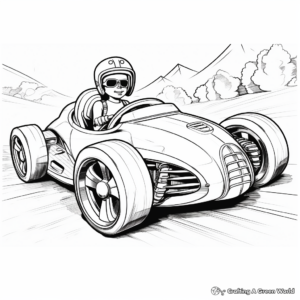 Concept Race Car Coloring Pages for Dreamers 3