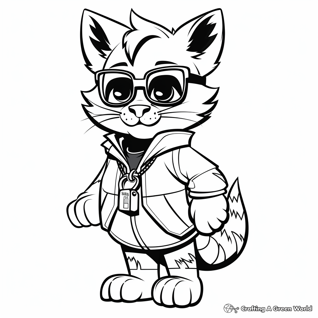 Cool Top Cat Coloring Pages 1