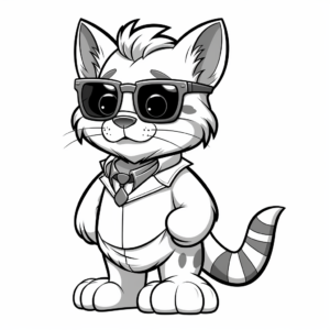 Cool Top Cat Coloring Pages 4