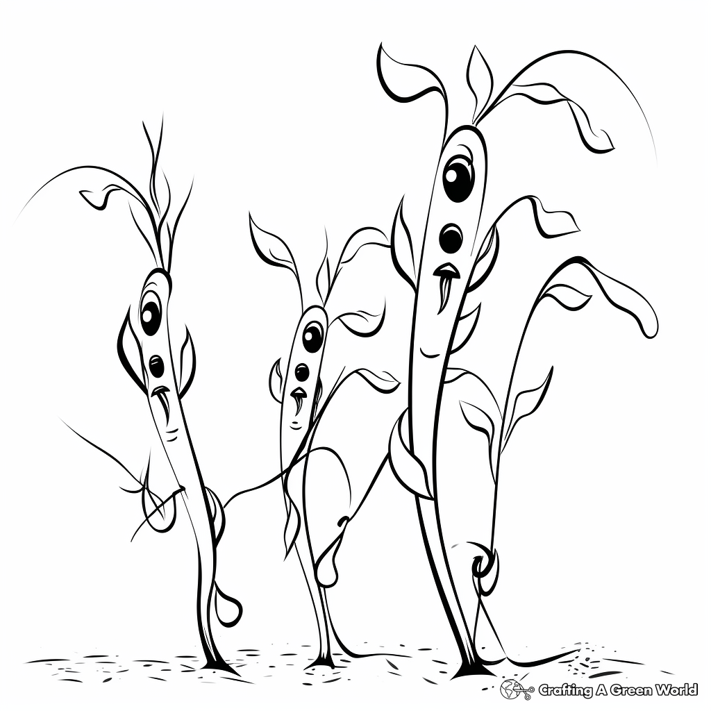 Cowpeas Coloring Pages: A Fun Activity 3