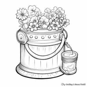 Crafty Paint Can Coloring Sheets 4