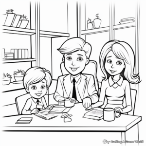 Creative Administrative Professionals Day Coloring Pages 3