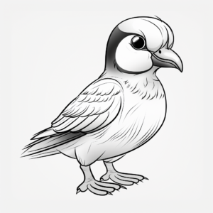 Creative Atlantic Puffin Coloring Pages 4