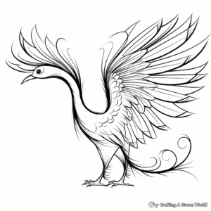 Creative Pyroraptor Silhouette Coloring Pages 2