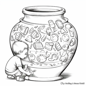 Creativity-Boosting Paint Your Pot Coloring Pages 2