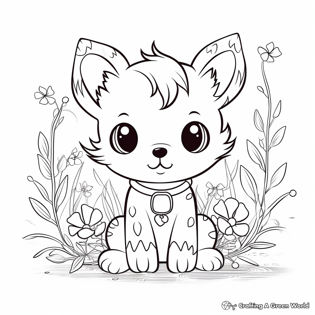 Cute Animals Wishing Speedy Recovery Coloring Pages 4