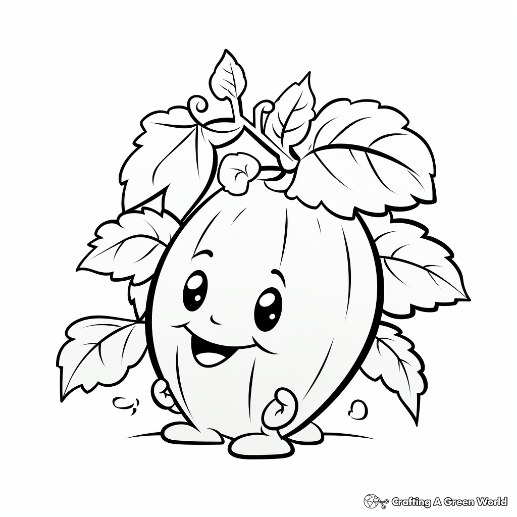 Delicious Habanero Pepper Coloring Pages 3
