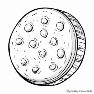 Delicious Oreo Cookie Coloring Pages 1