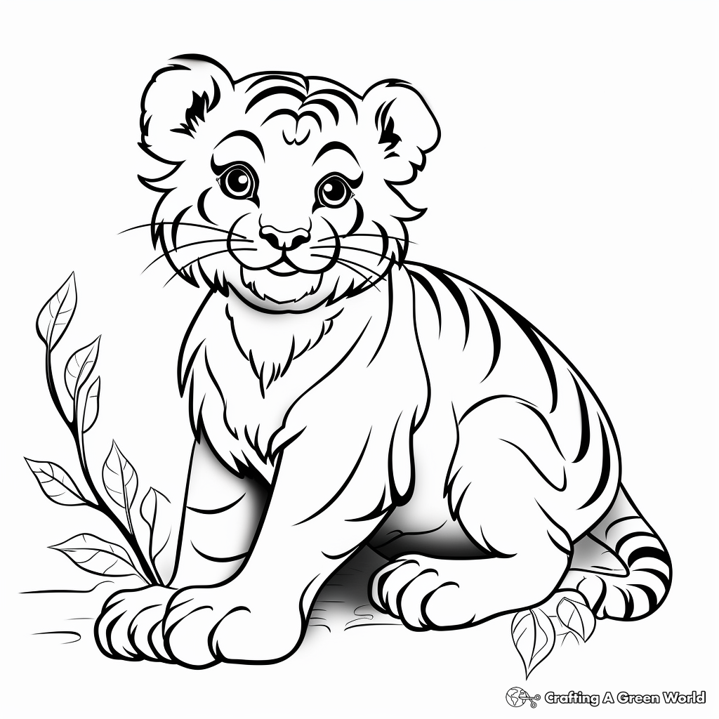Delightful Animal Coloring Pages 1
