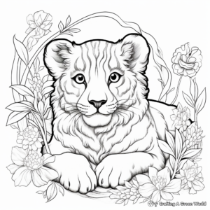 Delightful Animal Coloring Pages 4